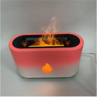 2025 Quiet Ultrasonic Cool Mist Flame Humidifier for Bedroom & Large room